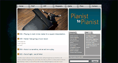 Desktop Screenshot of pianisttopianist.com