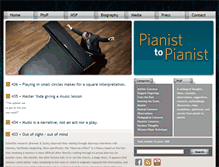 Tablet Screenshot of pianisttopianist.com